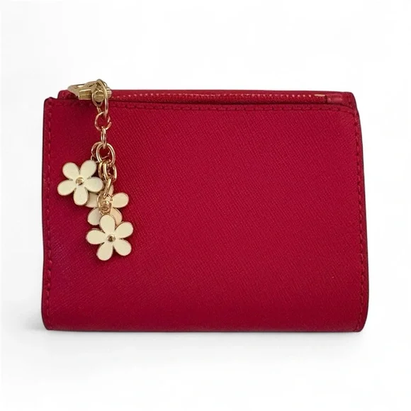 NWT Michael Michael Kors Pink Trifold Wallet in Saffiano leather. - Picture 3 of 7